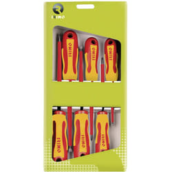 Set di 6 cacciaviti 1000v a 4 lamelle, 2ph scatola di cartone 459v-6-c Irimo