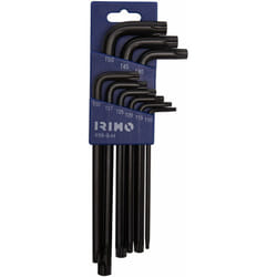Set di bussole esagonali Torx® t10-t50 458-9-h 9-blued Irimo