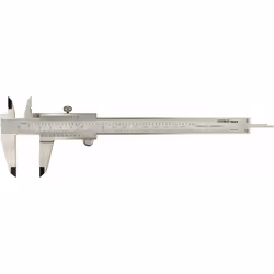 Calibro 984-6-1 irimo. calibro a corsoio. precisione ±0,03 mm/m. in acciaio inox temprato. include tavola filettata. fornito ...