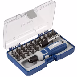 irimo 475-32a-1 set di 32 punte da 1/4". comprende un portapunte per punte intercambiabili da ¼", 30 punte e 1 portapunte mag ...