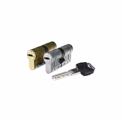 Cilindro iridium m irm3030ld ottone 60mm (30+30mm) camma lunga 15mm con 5 chiavi di sicurezza. doppia frizione. cilindro a pr ...