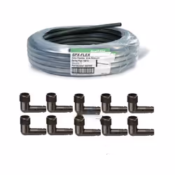 Tubo Rain Bird SPX-Flex da 30 metri per installare irrigatori 10 gomiti 16mm x 1/2'' • Confezione consigliata per installare  ...
