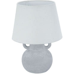Lampada de Lampada da tavolo Versa Lino Grigio Ceramica 20 x 28 cm - Marca: Versa - EAN: 8420327557179