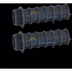 Brazo colector AstralPool de 110 mm con conexión roscada macho de 1". Calibre de ranura 0,3 mm. Fabricado en material resiste ...
