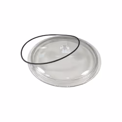 Tapa filtro Astralpool modelo Aster con cierre de tornillos. Transparente D.220 + Junta tórica Compatible con filtro caribe c ...