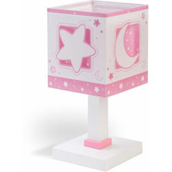 Dalber - Lampada da comodino Luna Rosa - Multicolor