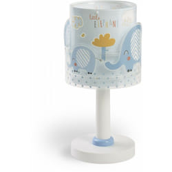 Dalber - Lampada da comodino Elefantini Blu - Blu