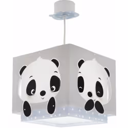 Simpatica lampada a sospensione della nuova collezione Panda firmata Dalber, azienda spagnola che produce lampade per bambini ...