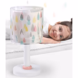 Dalber Color Rain lampada da tavolo E14 8 W LED Multicolore