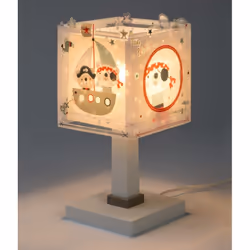 Dalber The Pirates lampada da tavolo E14 8 W LED Multicolore