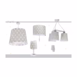 Dalber Stars lampada da tavolo E14 8 W LED Grigio, Bianco