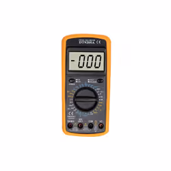 Tensione DC 200mV-600V Tensione AC 200mV-600V Intensità DC 2mA-10A Intensità AC 2mA-10A Resistenza 200Ω-200MΩ Capacità 20nF-2 ...