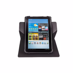 SilverHT Rotatory 360º 25,6 cm (10.1") Custodia a libro Nero