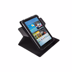 SilverHT Rotatory 360º 25,6 cm (10.1") Custodia a libro Nero