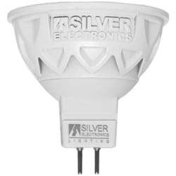 Lampadina led pro Silver electronics dichroic 5w=60w - gu10 - 5000k - 38º - 470 lm - luce bianca - a+