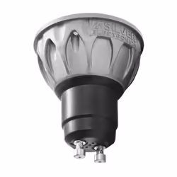 Silver Electronics 441510, 8 W, 80 W, GU10, 690 lm, 25000 h, Bianco caldo