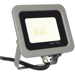 Silverlit - silver electronics forge+projector faretto led ips 65 10w - 5700k luce fredda - 800lm colore grigio