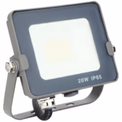 Silver Electronics 172020, Grigio, IP65, Alluminio, Vetro, IK07, 20 W, LED