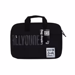 Smile Akira 39,6 cm (15.6") Borsa con caricamento dall'alto Nero