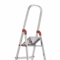 Rolser UNI003 scala Scaletta con gradini Alluminio, Rosso - Vista aggiuntiva 4