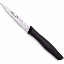 Coltello Mondador Arcos Nova 188610 in acciaio inox Nitrum e mango Polipropilene, 10 cm lama nel box espositivo Mondadores e ...