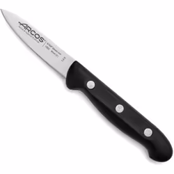 Coltello Mondador Arcos Maitre 150200 in acciaio inox Nitrum e mango polipropilene con lama 8 cm in blister. Coltello pesante ...