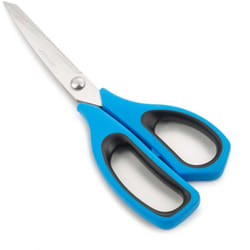 Arcos - Forbici da cucina 185723 in acciaio inox e mango Polipropilene + elastomero blu 240 mm in blister pack