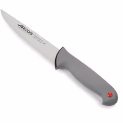 Coltello da macellaio Arcos Colore - Prof. 241500 in acciaio inox Nitrum e mango ergonomico Lama in polipropilene e 16 cm, co ...