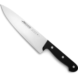 Coltello da cuoco Arcos Mango Universal 280604 Nitrum Steel, con Mango Poliossimetilene e 20 cm di lama in valigetta.