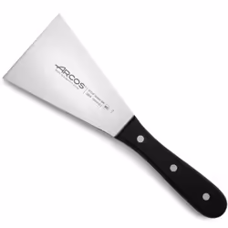 Spatola Arcos Universal Universal acciaio inox 286400 Nitrum, Mango Poliossimetilene e lama 12,5 x 9 cm con coperchio nella l ...