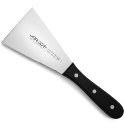 Arcos - Spatola Universal Universal acciaio inox 286400 Nitrum, Mango Poliossimetilene e lama 12,5 x 9 cm con coperchio nella lama.