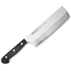Coltello Usuba Arcos Mango Universal 289704 Nitrum Steel, con Mango Poliossimetilene e lama da 17,5 cm nella valigetta.