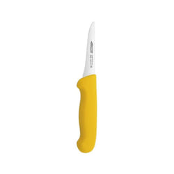 Serie 2900 - Coltello Disosso - Lama Acciaio Inossidabile Nitrum 100 mm - Manico Polipropilene Colore Giallo - Arcos
