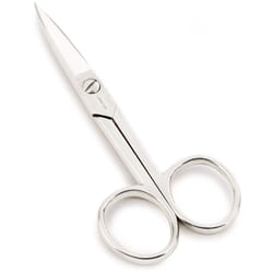 Arcos - Forbici per unghie dritte 501100 acciaio forgiato e mango 4' nichelato - 102 mm in confezione blister.