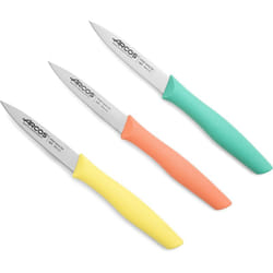 Nova - Set coltelli da Cucina - Nitrum Acciaio Inox - Manico in Vari Colori - Arcos
