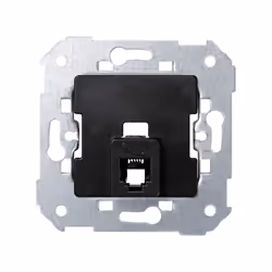 Simon 75480-32, RJ-11, Nero, IP20, CE, 5 - 40 °C, 165 mm