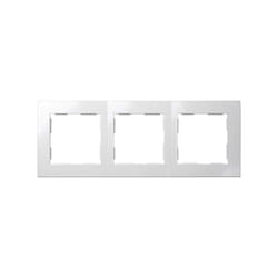 Simon 28630-30 Placca copripresa e copri interruttori Bianco