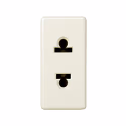 Simon 27438-31, Tipo F, 2P, Avorio, IP20, 250 V, 5 - 40 °C