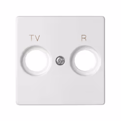 Simon 82053-30, Bianco, Plastica, Simon 82, TV / FM, IP20, CE