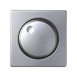 Simon 82054-33 Placca copripresa e copri interruttori Alluminio