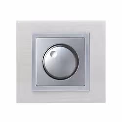 Simon 82054-33 Placca copripresa e copri interruttori Alluminio