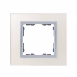 Simon 82917-62, Argento, Vetro, Simon 82, IP20, CE, 5 - 40 °C