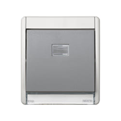 Simon 4400010-035 Placca copripresa e copri interruttori Grigio