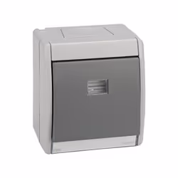 Simon 4400010-035 Placca copripresa e copri interruttori Grigio