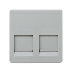 Simon 27486-37 Placca copripresa e copri interruttori Grigio