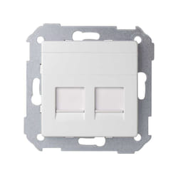 Simon 82006-30 Placca copripresa e copri interruttori Bianco