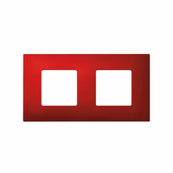 Simon 2700627-080, Rosso, Plastica, Simon 27, IP20, CE, 5 - 40 °C