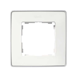 Simon 8201610-243 Placca copripresa e copri interruttori Bianco