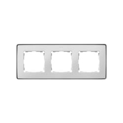 Simon 8201630-243 Placca copripresa e copri interruttori Bianco