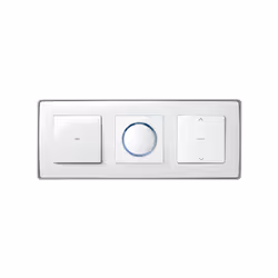 Simon 8201630-243 Placca copripresa e copri interruttori Bianco